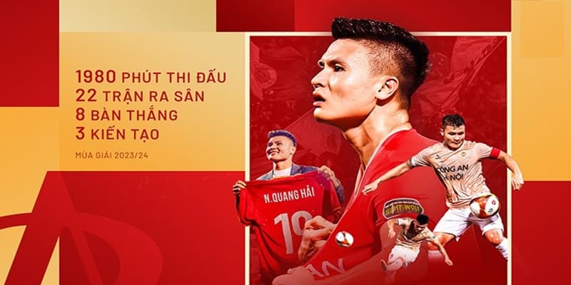 Quang Hải Nhận Lót Tay 27 Tỷ Tiếp Tục Gắn Bó CLB CAHN 1 Cầu thủ sinh năm 1997 quyết định gắn bó với CAHN đến năm 2027